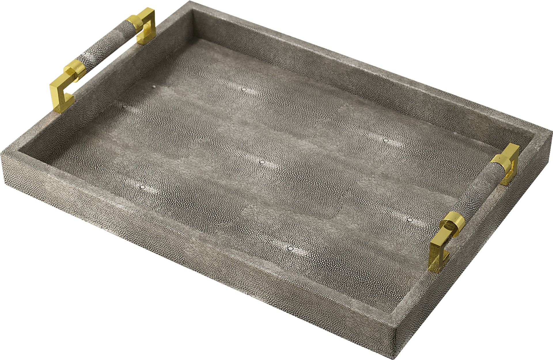 Willowstem I Gray Tray - Image 1
