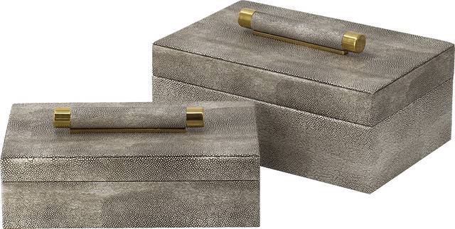 Willowstem II Gray Box, Set of 2 - Thumbnail - Image 1