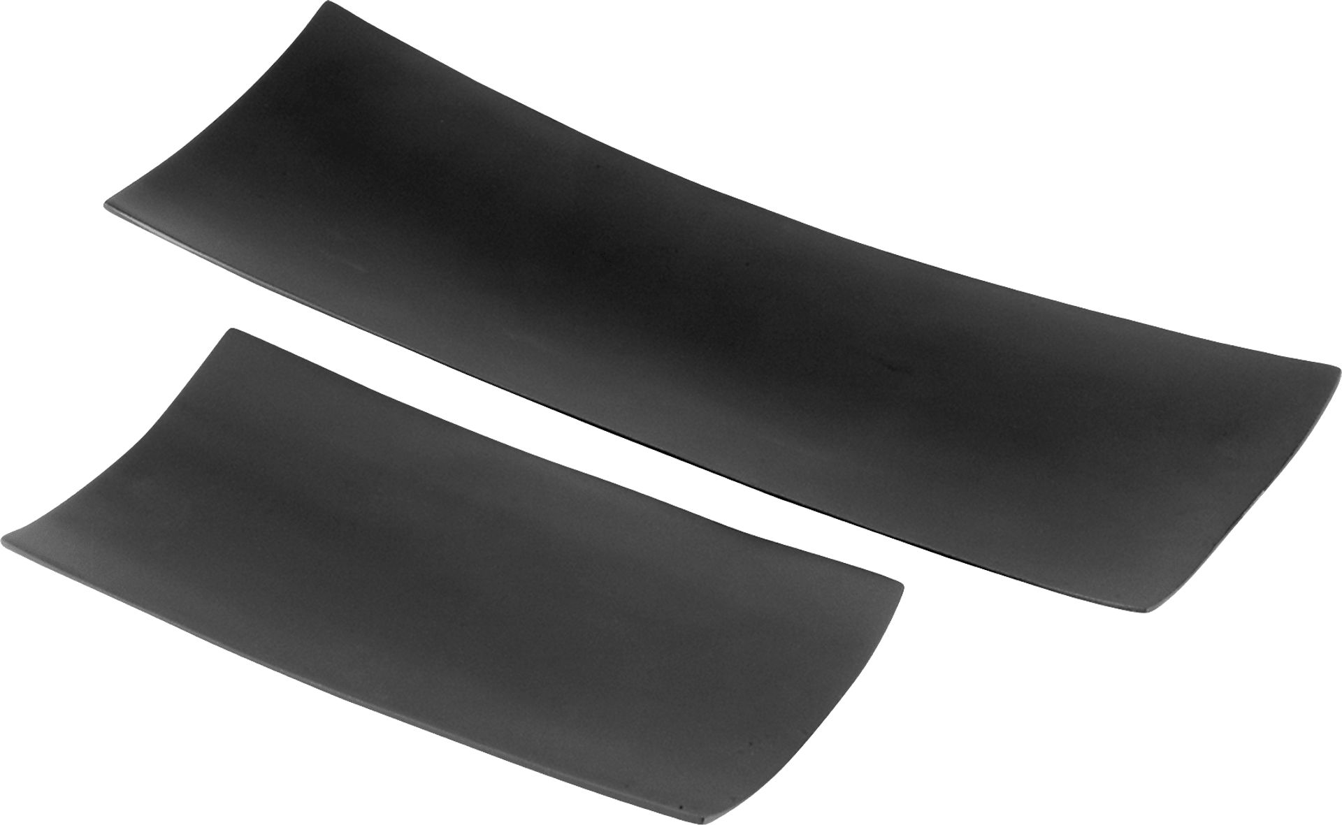 Willowtree Black Tray, Set of 2 - Image 1