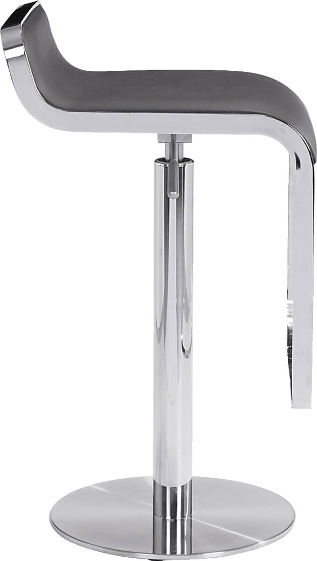 Willsada Brown Adjustable Bar Stool - Thumbnail - Image 3