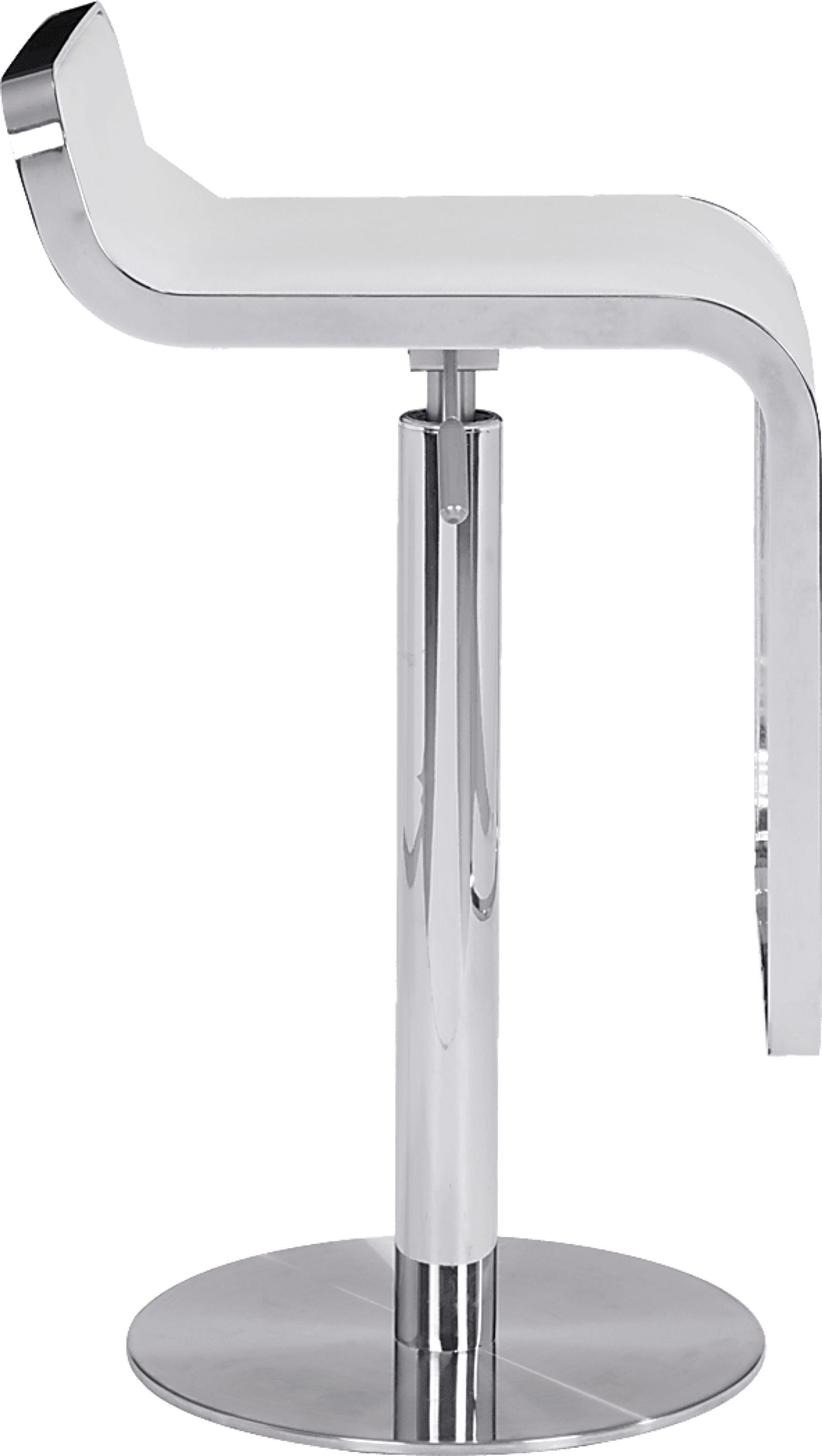 Willsada White Adjustable Bar Stool - Image 3