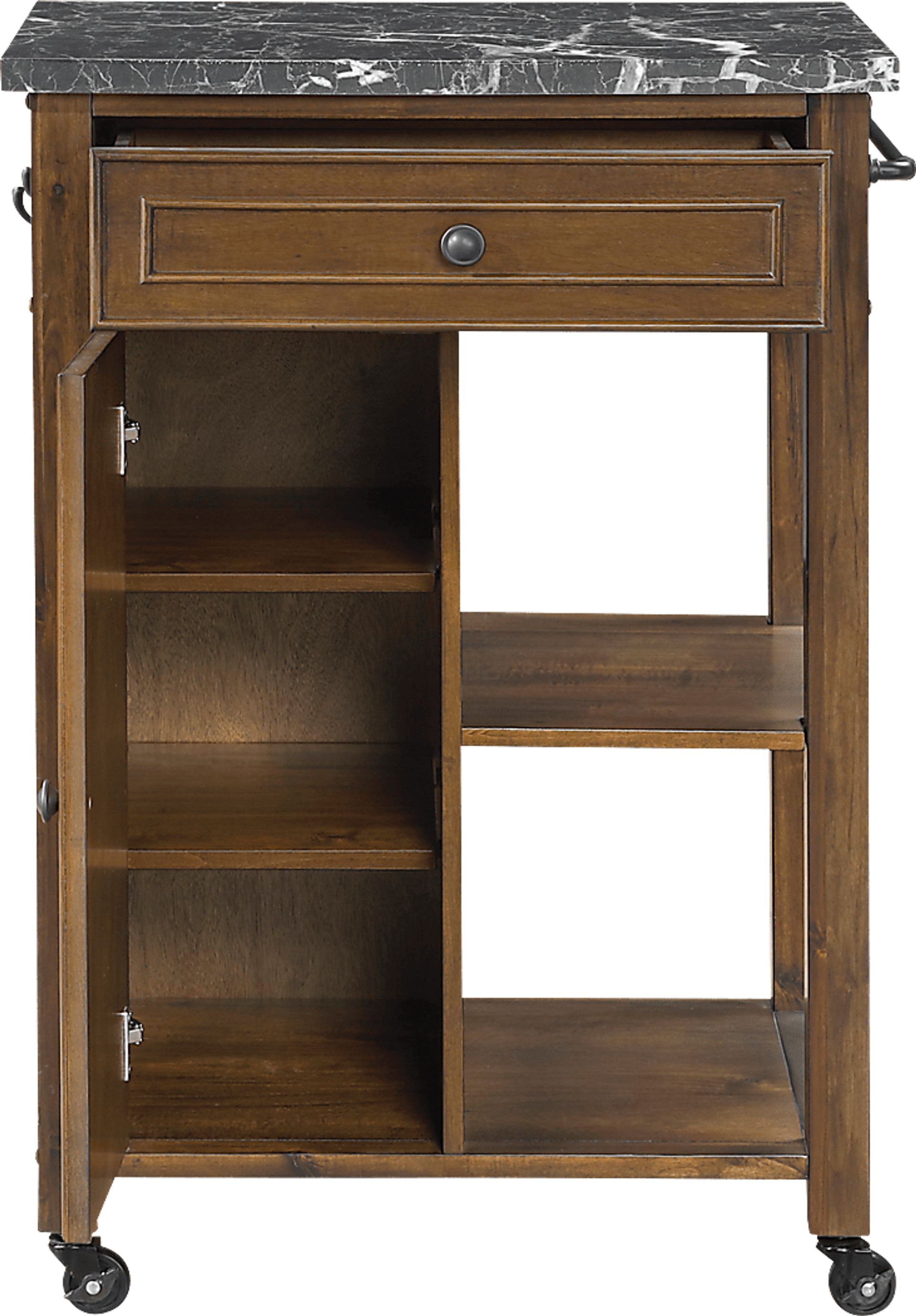 Wilm Oak Kitchen Cart - Image 4