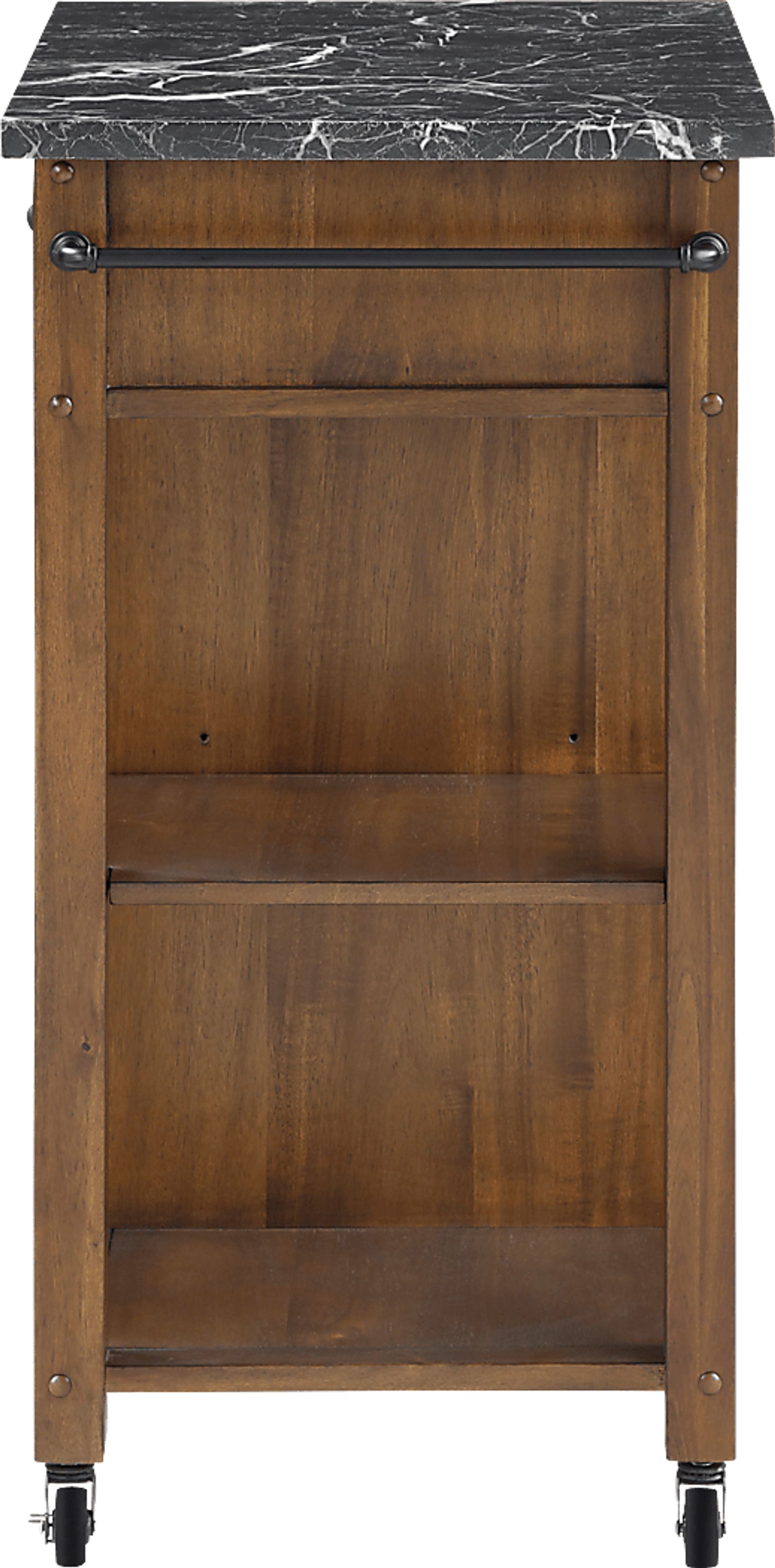 Wilm Oak Kitchen Cart - Image 6