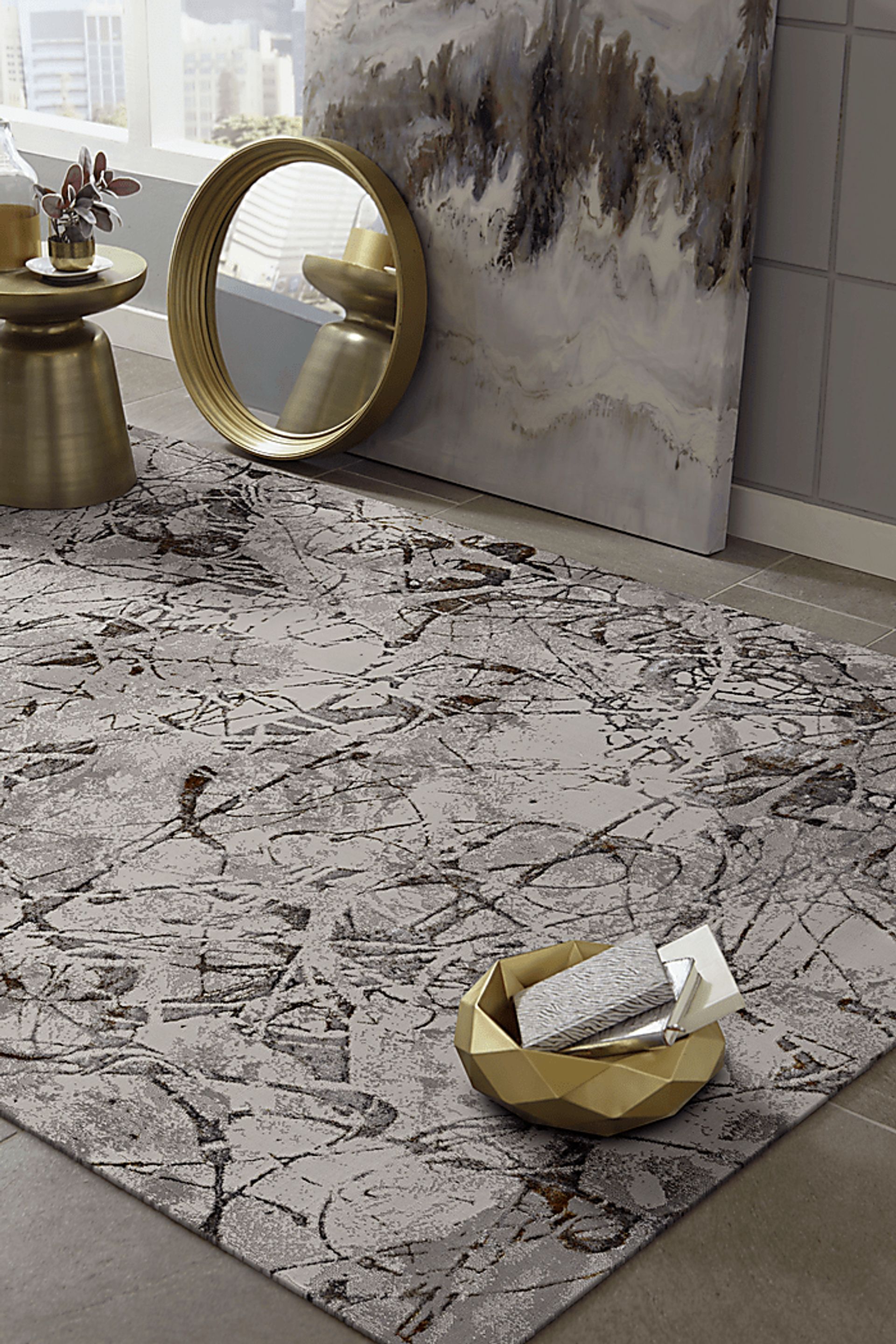 Wilmagne Ivory 5'3 x 7'7 Rug - Image 3
