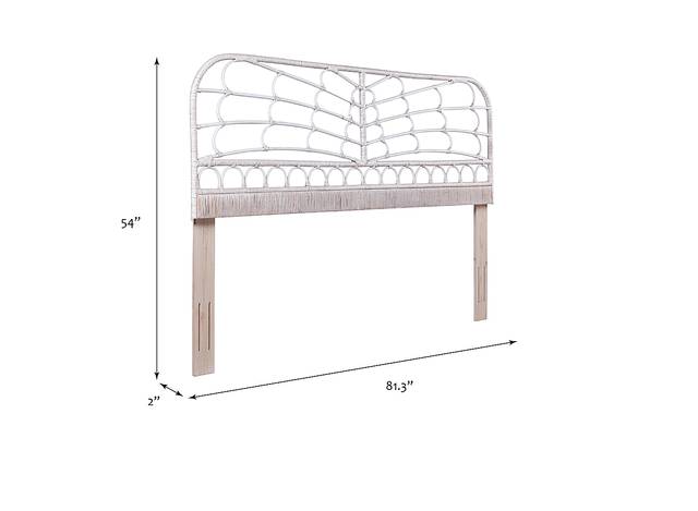 Wilmarth Natural King Headboard - Thumbnail - Image 7