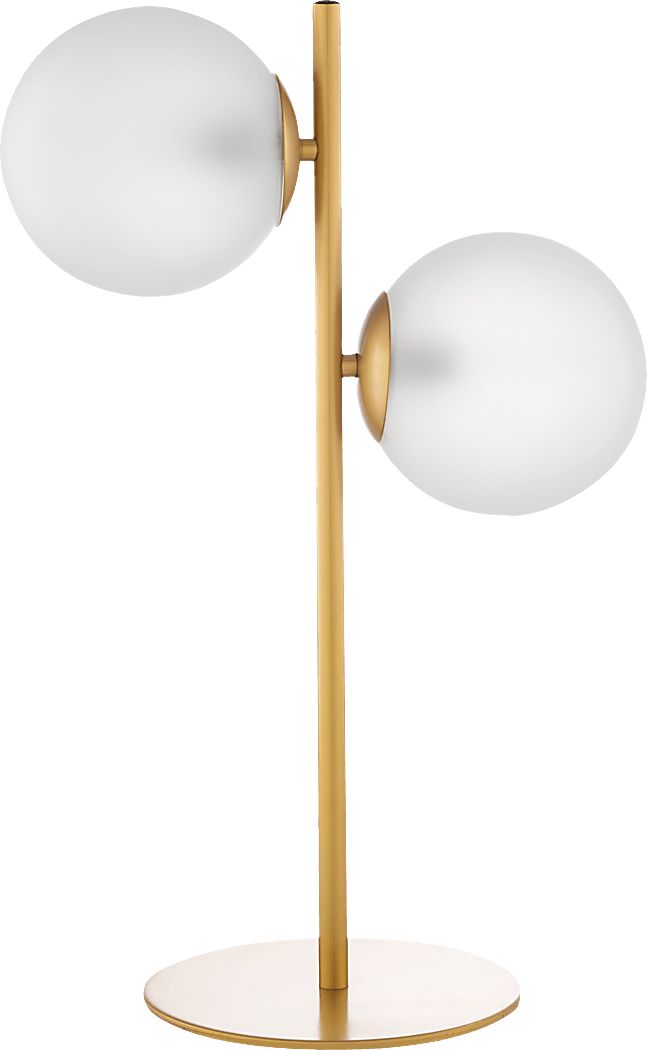 Wilmette Court Gold Lamp