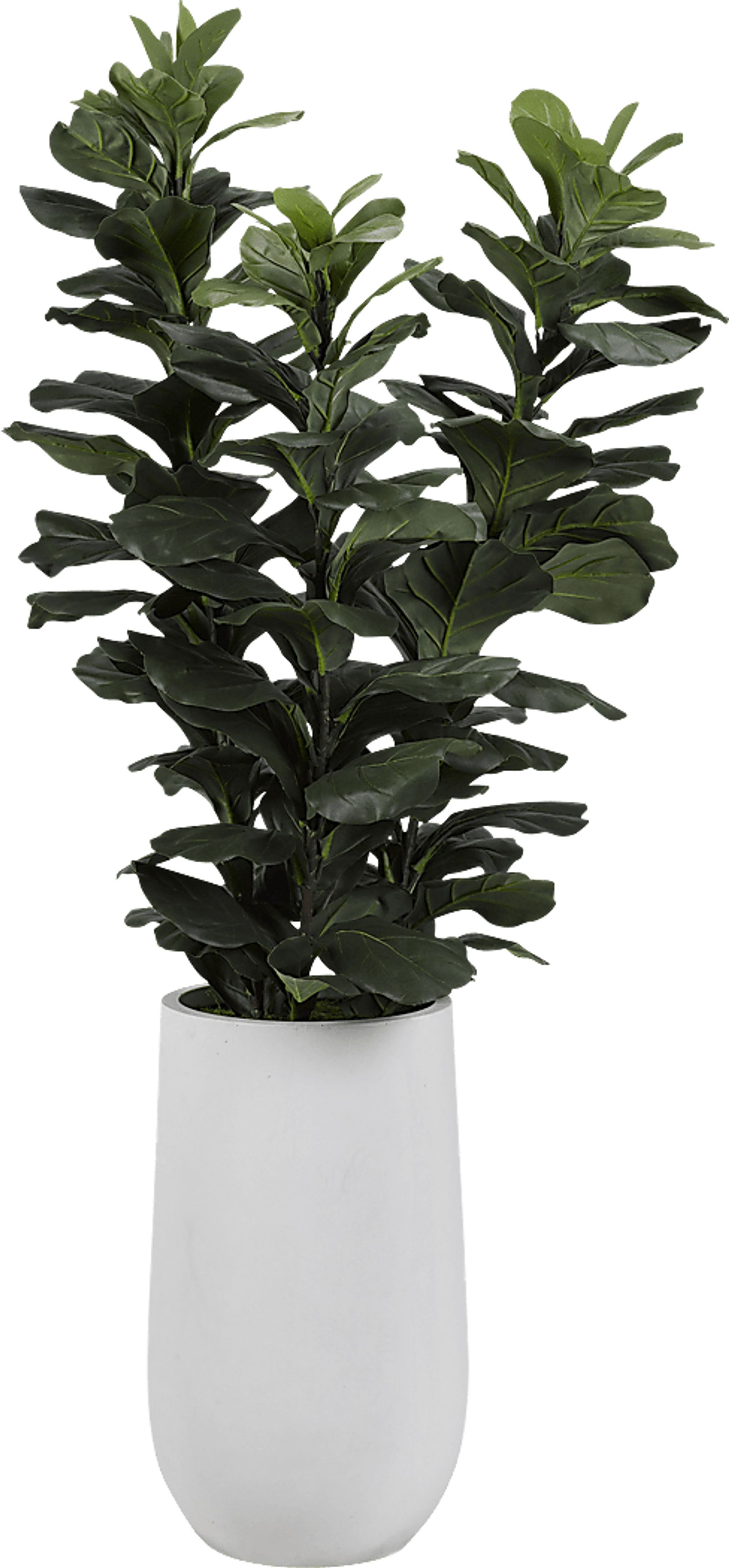 Wilmor Green Fiddle Leaf Fig Silk Tree - Image 1
