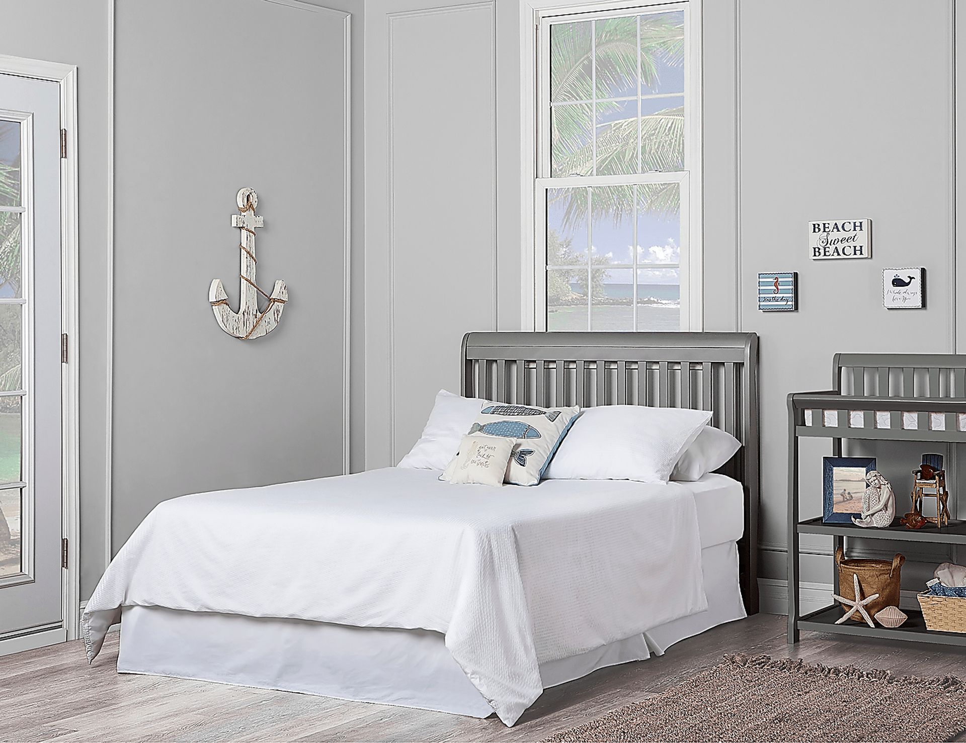 Wilmore Gray Convertible Crib - Image 13