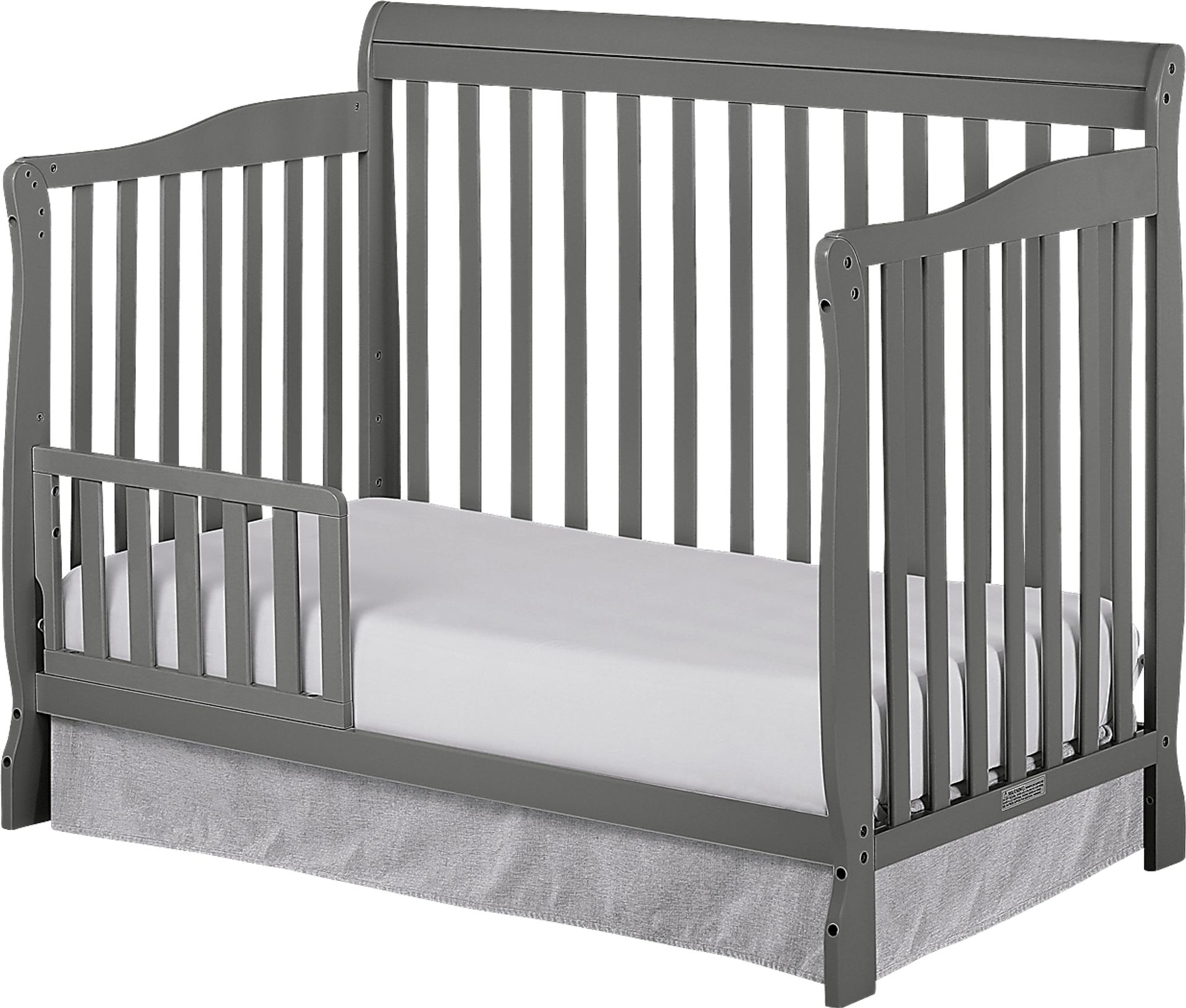 Wilmore Gray Convertible Crib - Image 4