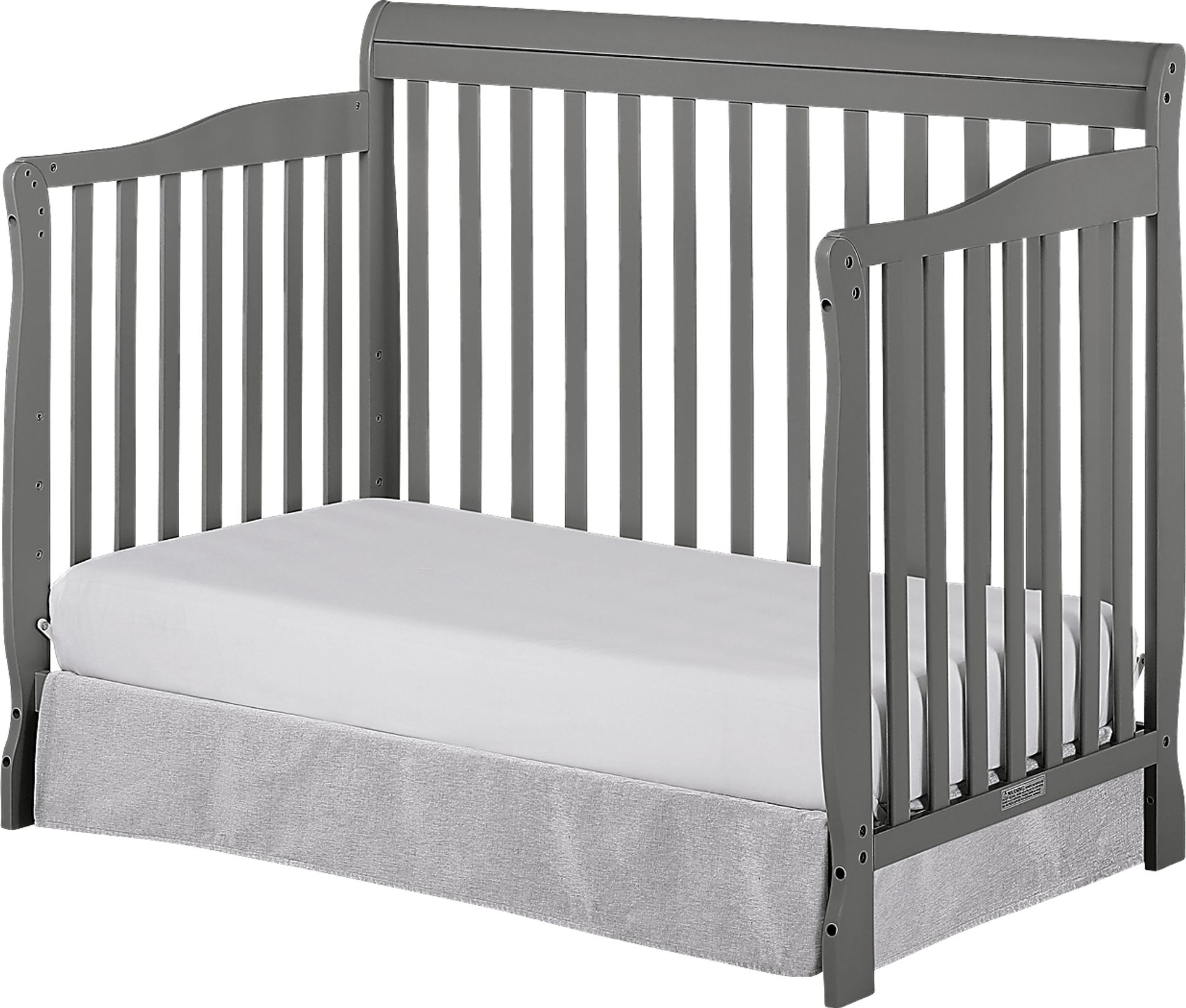 Wilmore Gray Convertible Crib - Image 5