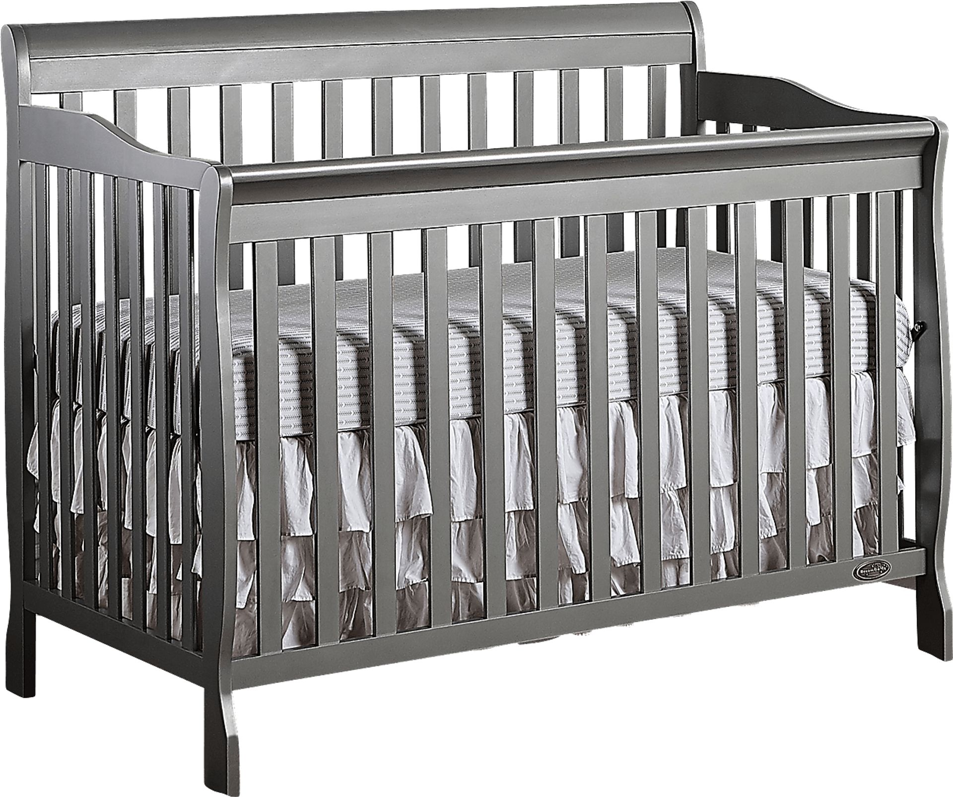 Wilmore Gray Convertible Crib - Image 8