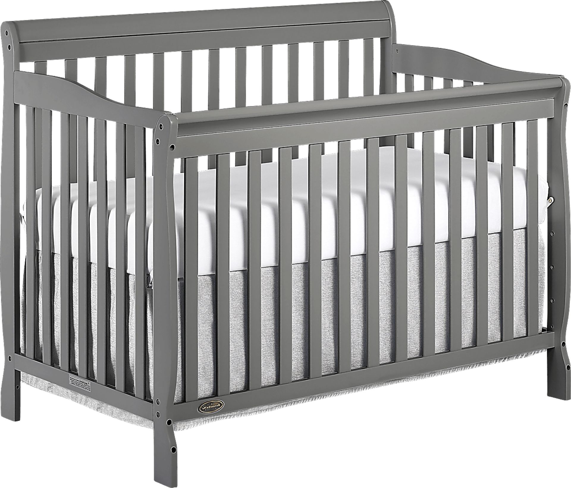 Wilmore Gray Convertible Crib - Image 1