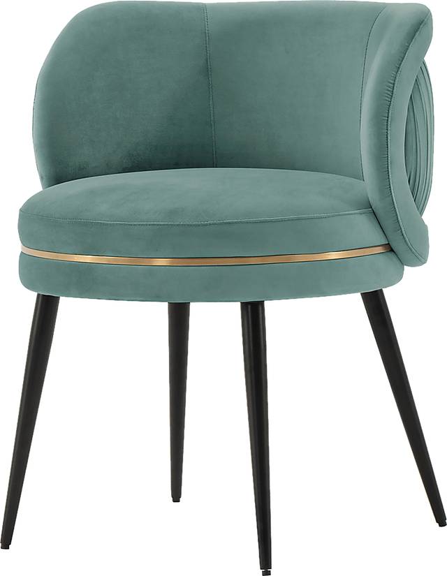 Wilogreen Green Side Chair - Thumbnail - Image 4