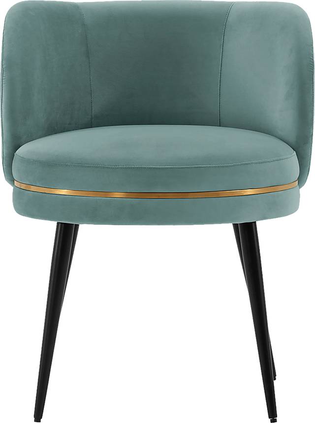 Wilogreen Green Side Chair - Thumbnail - Image 1