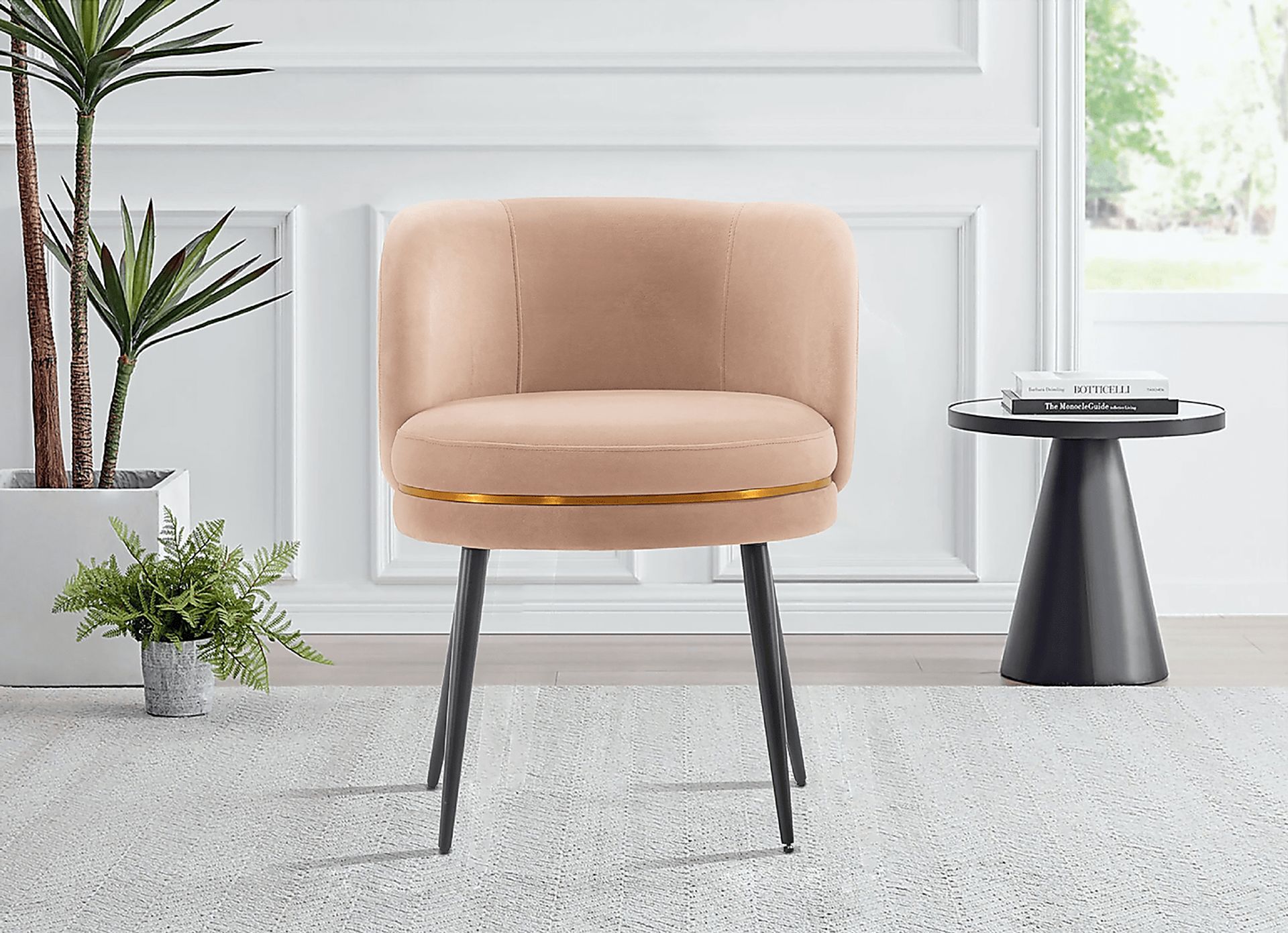 Wilogreen Nude Side Chair - Image 2