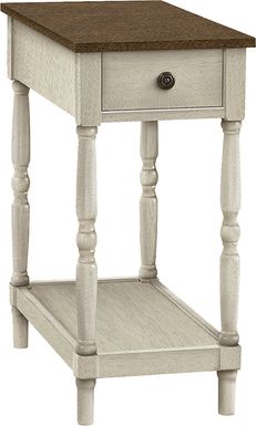 Wilrob White Accent Table