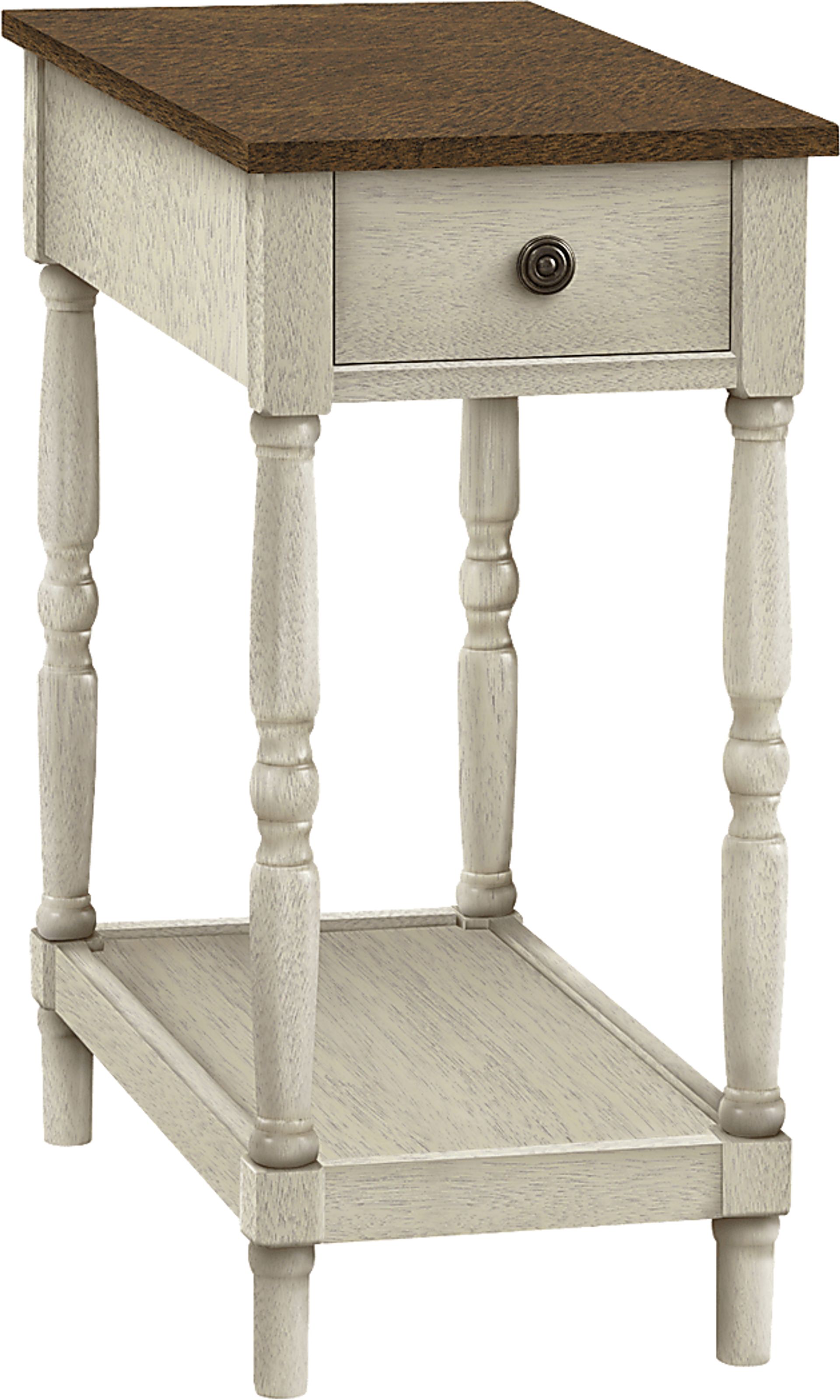 Wilrob White Accent Table - Image 1