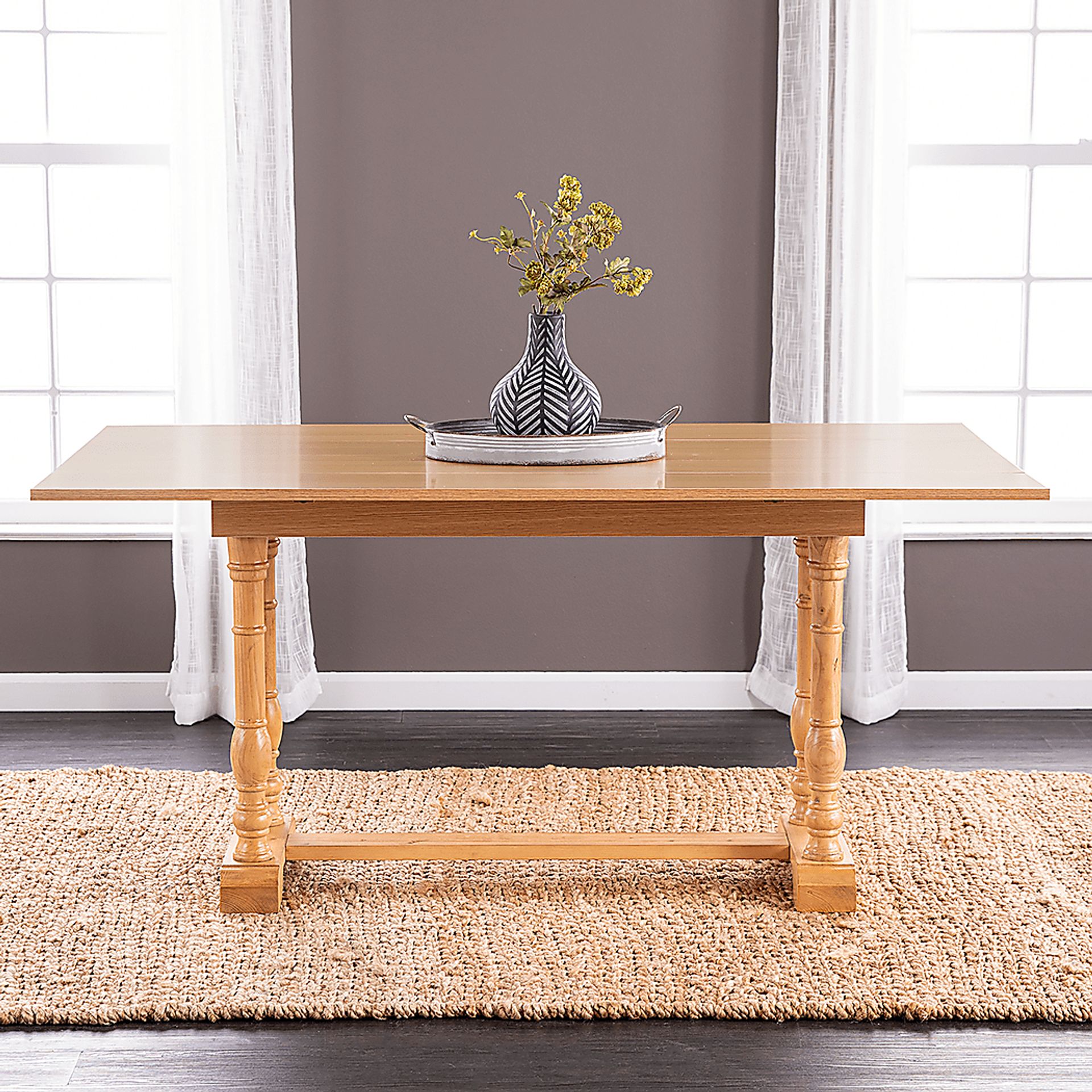 Wilryan Oak Dining Table - Image 2