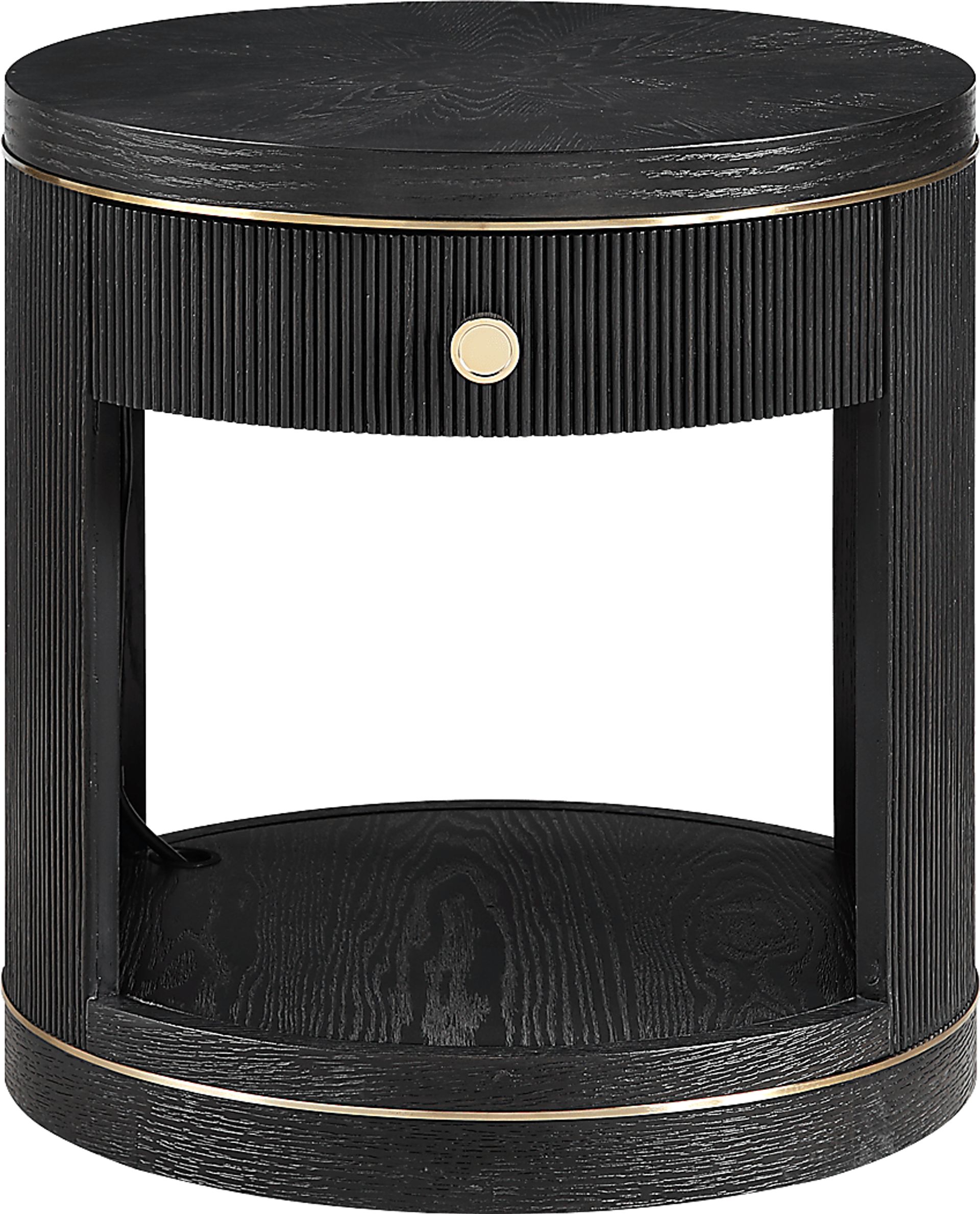 Wilshire Black End Table - Image 1