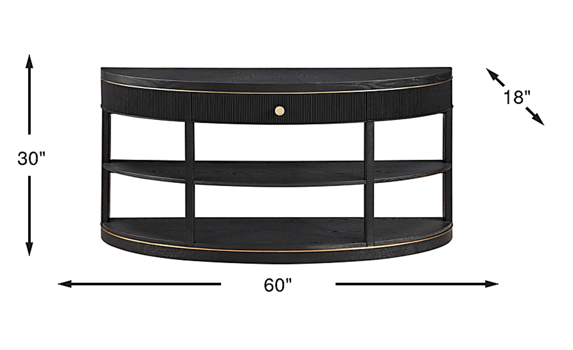 Dimension Image. Please refer to the Dimension Tab on this page for dimension details.