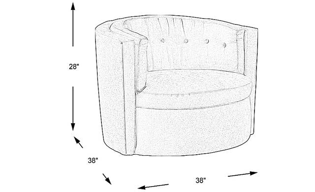 Dimension Image. Please refer to the Dimension Tab on this page for dimension details.