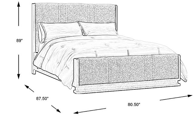 Dimension Image. Please refer to the Dimension Tab on this page for dimension details.