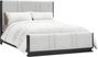 Wilshire Gray 3 Pc King Upholstered Bed