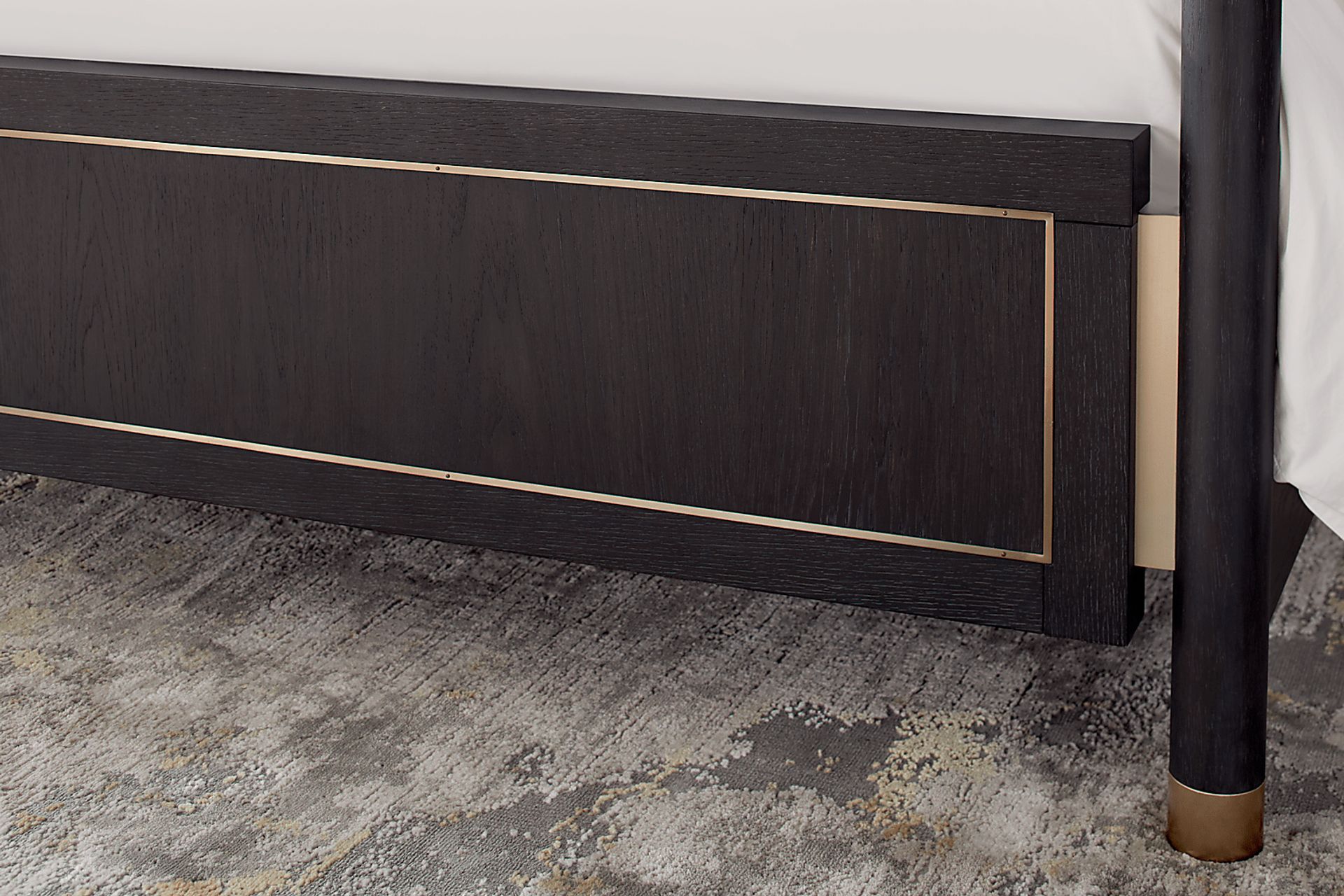 Wilshire Merlot 3 Pc King Canopy Bed - Image 5