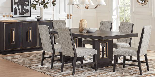 Wilshire Merlot Pedestal Dining Table - Thumbnail - Image 2
