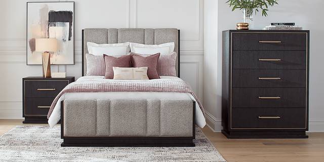 Wilshire Merlot Nightstand - Thumbnail - Image 2