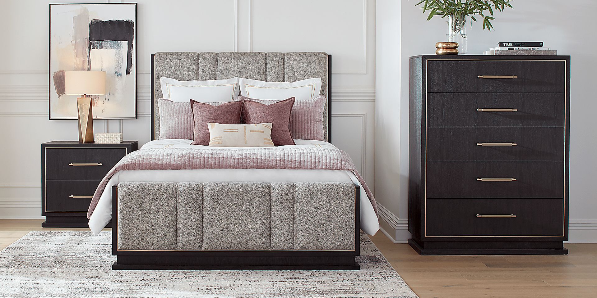 Wilshire Merlot Nightstand - Image 2