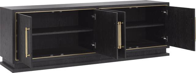 Wilshire Merlot 80 in. Console - Thumbnail - Image 2