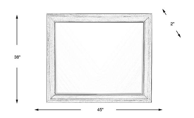 Dimension Image. Please refer to the Dimension Tab on this page for dimension details.