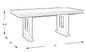 Wilshire Merlot Pedestal Dining Table