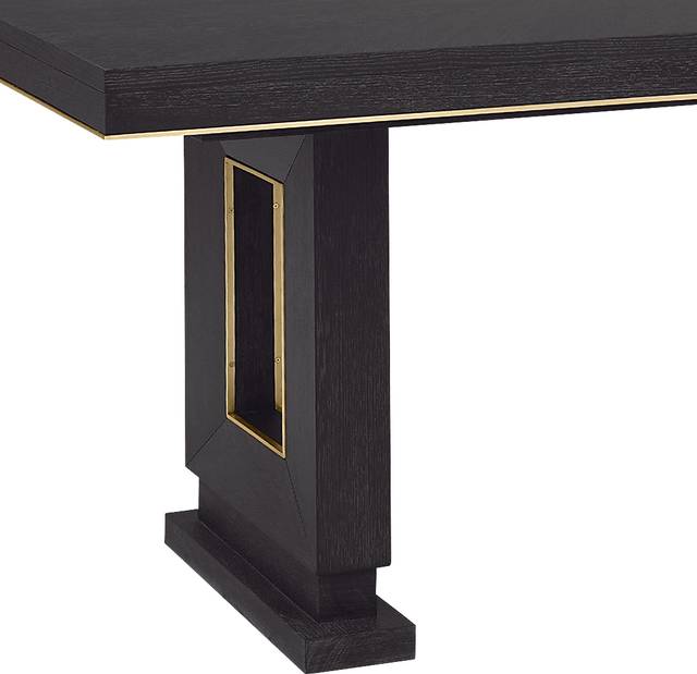 Wilshire Merlot 9 Pc Dining Room with Upholstered Chairs - Thumbnail - Image 9