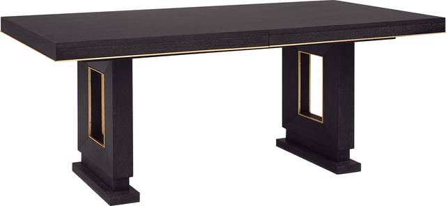 Wilshire Merlot 9 Pc Dining Room with Upholstered Chairs - Thumbnail - Image 7