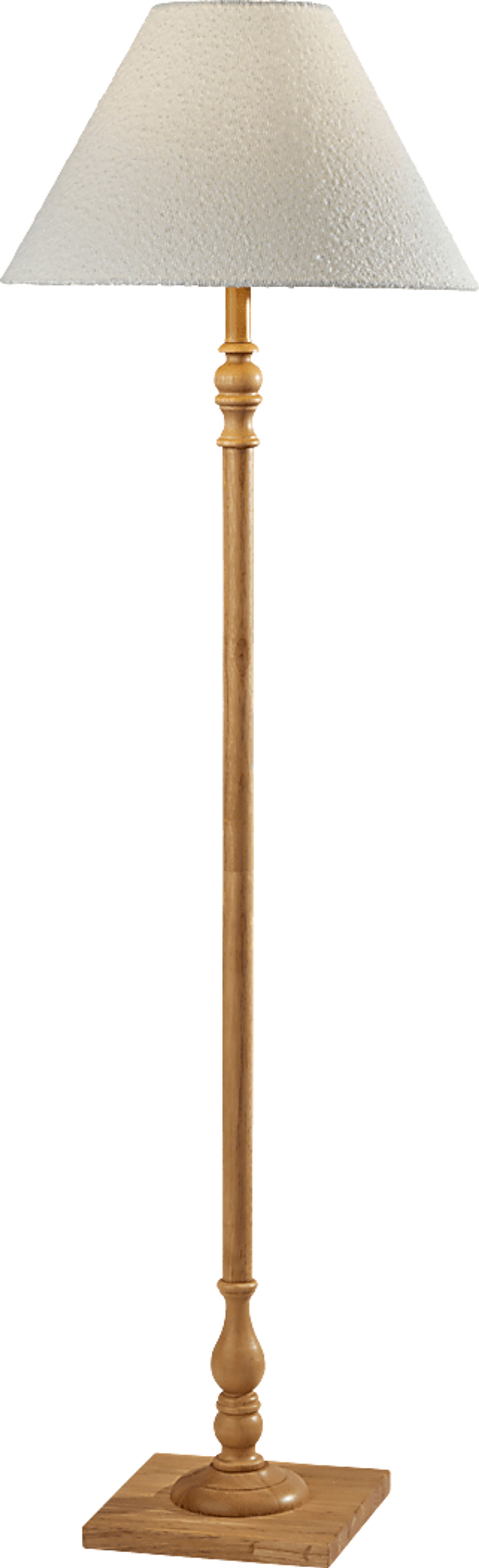 Wilshire Oaks Natural Floor Lamp - Image 1