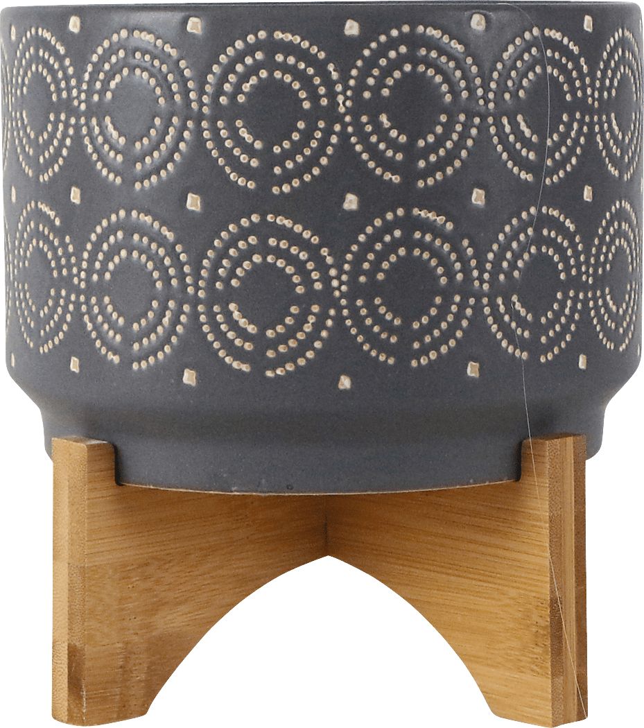 Wilshyre Gray Planter