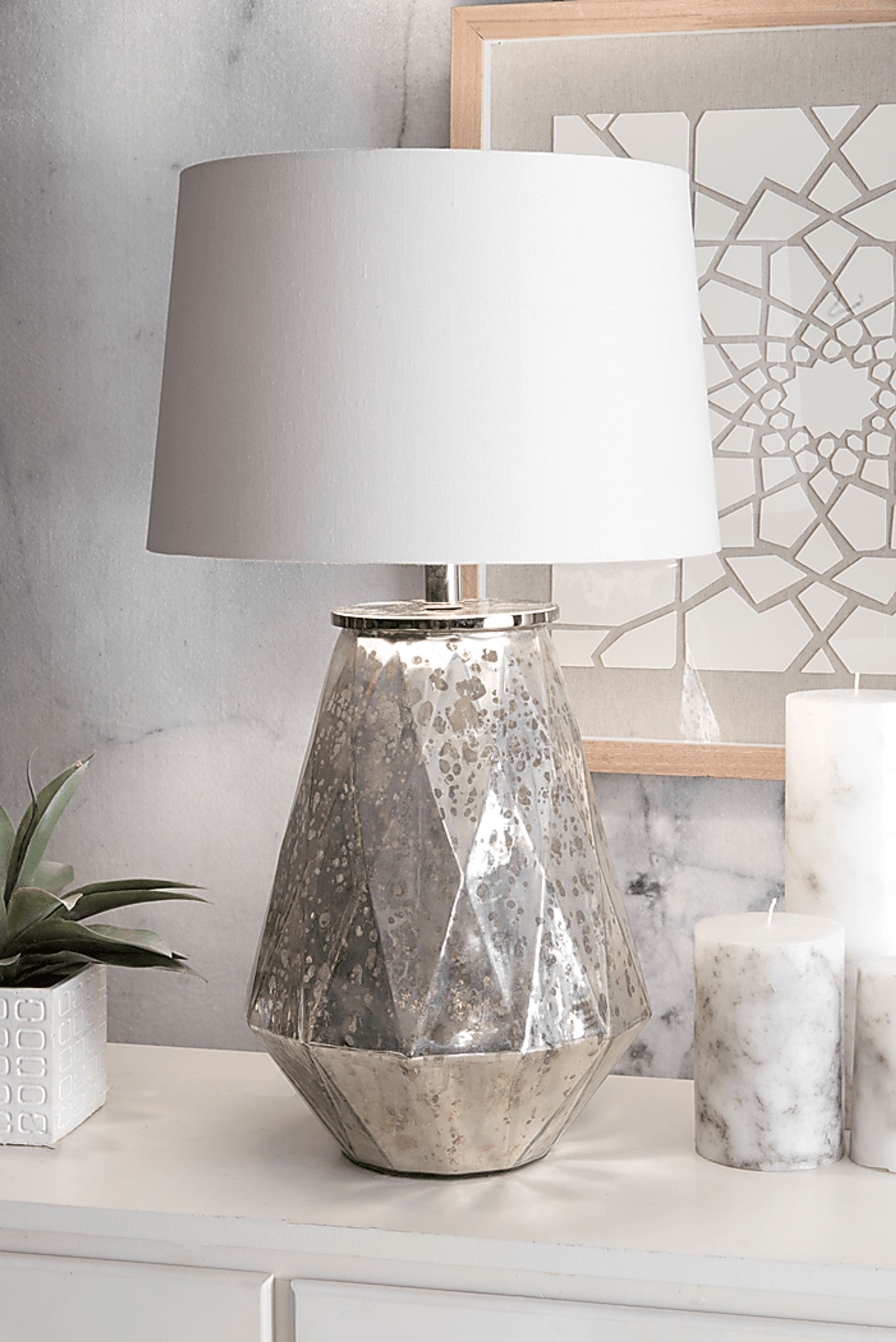 Wiltshire Silver Lamp - Image 3