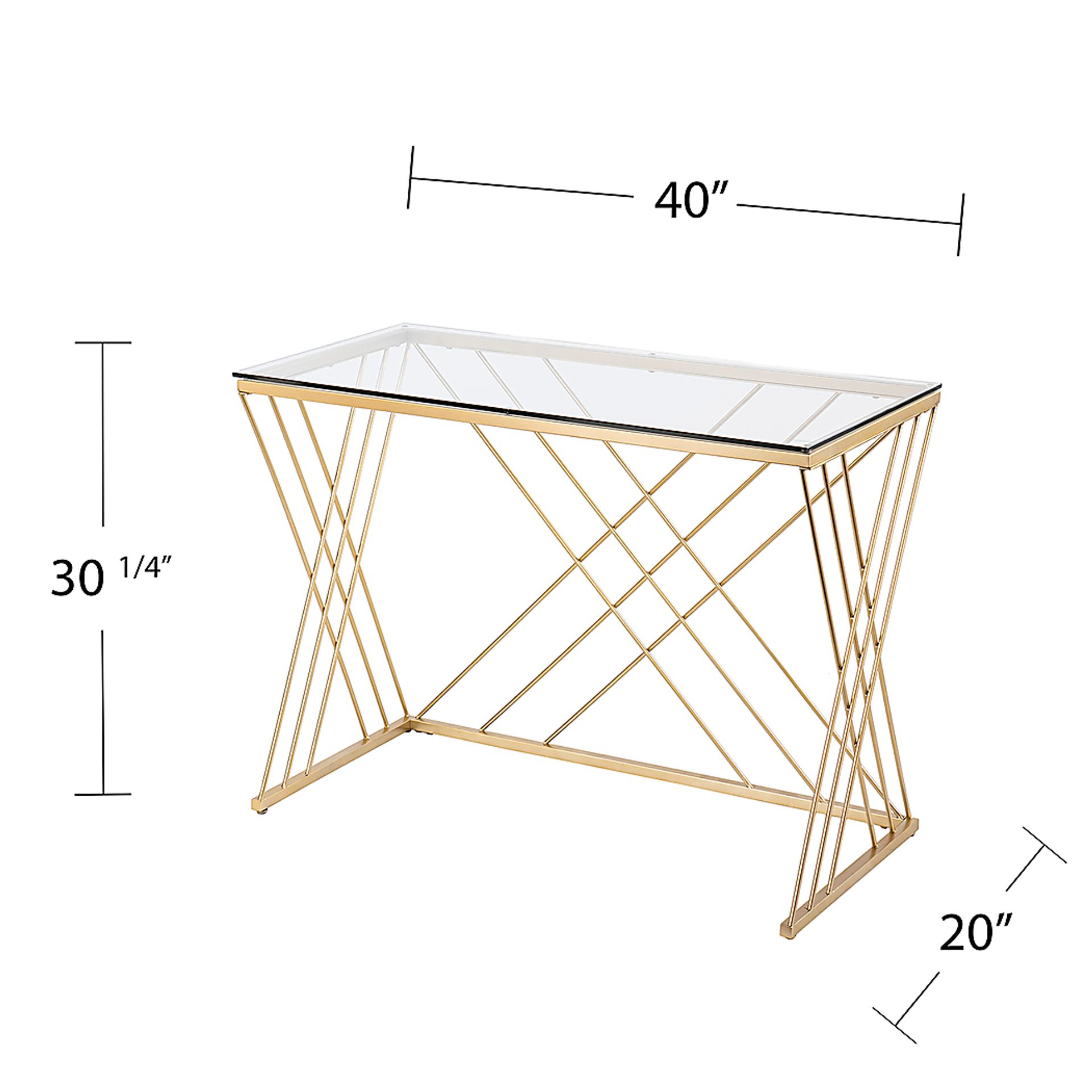 Wimbish Gold Desk - Image 7