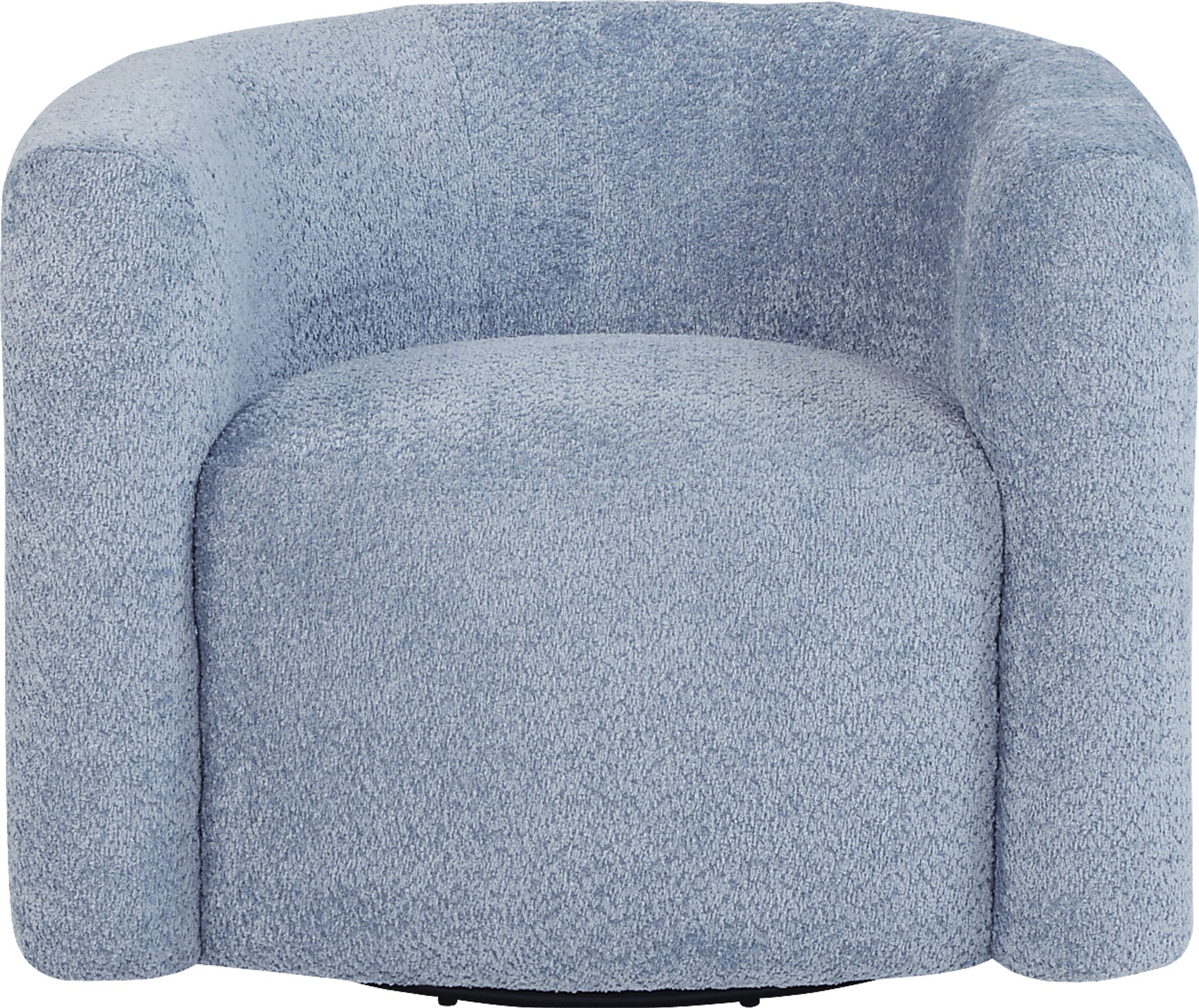 Wimbley Blue Swivel Accent Chair - Image 2