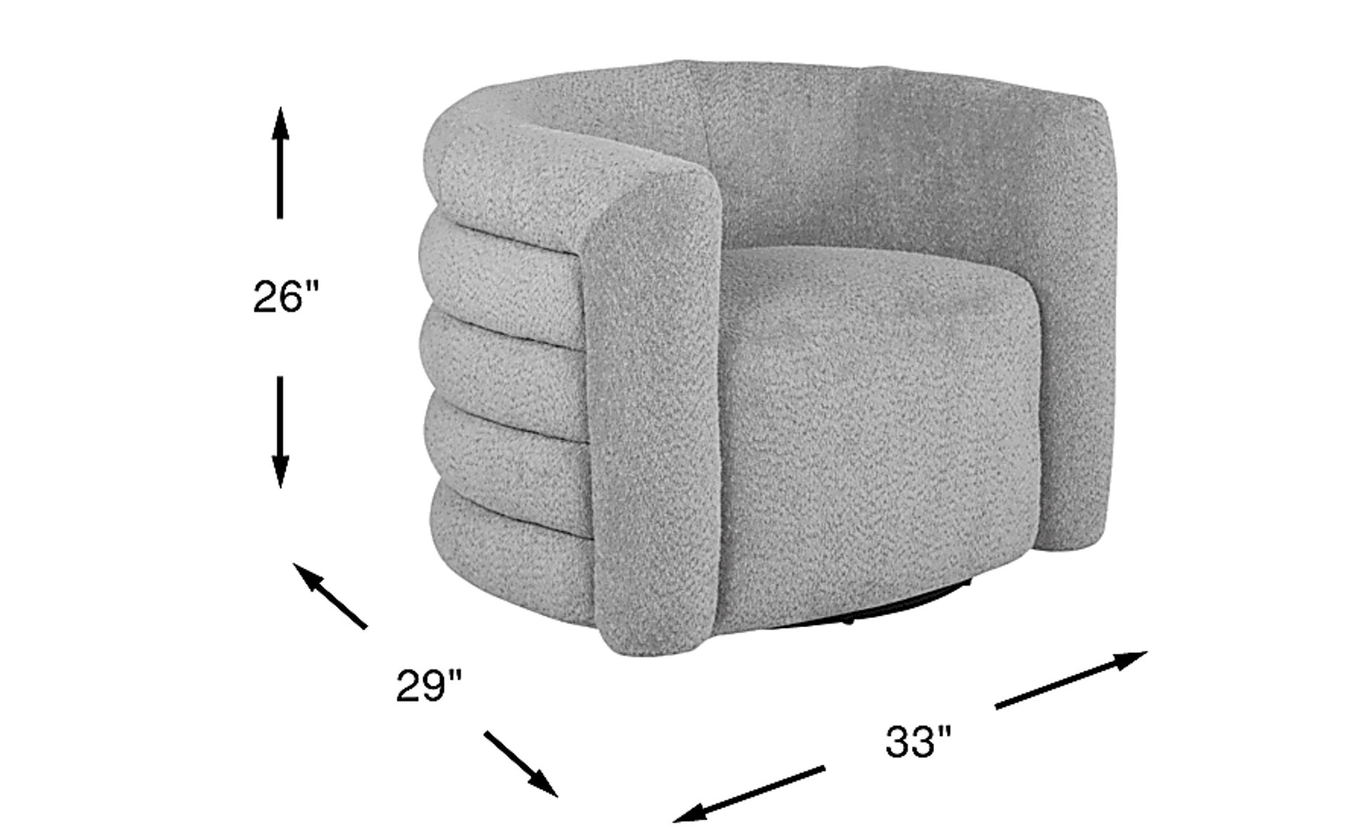 Dimension Image. Please refer to the Dimension Tab on this page for dimension details.