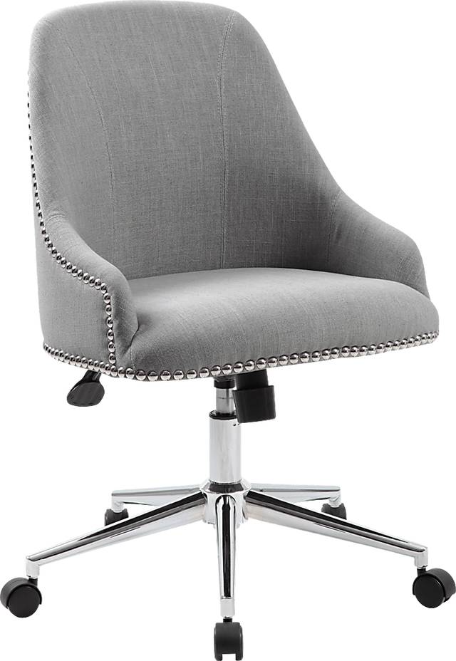 Wimpson Lane Gray Desk Chair - Thumbnail - Image 1