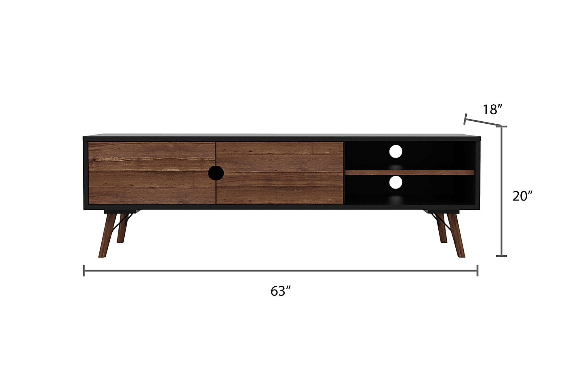 Wimsatt Brown 63 in. Console - Image 3