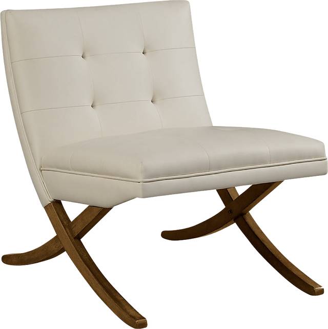 Winbourne White Accent Chair - Thumbnail - Image 1
