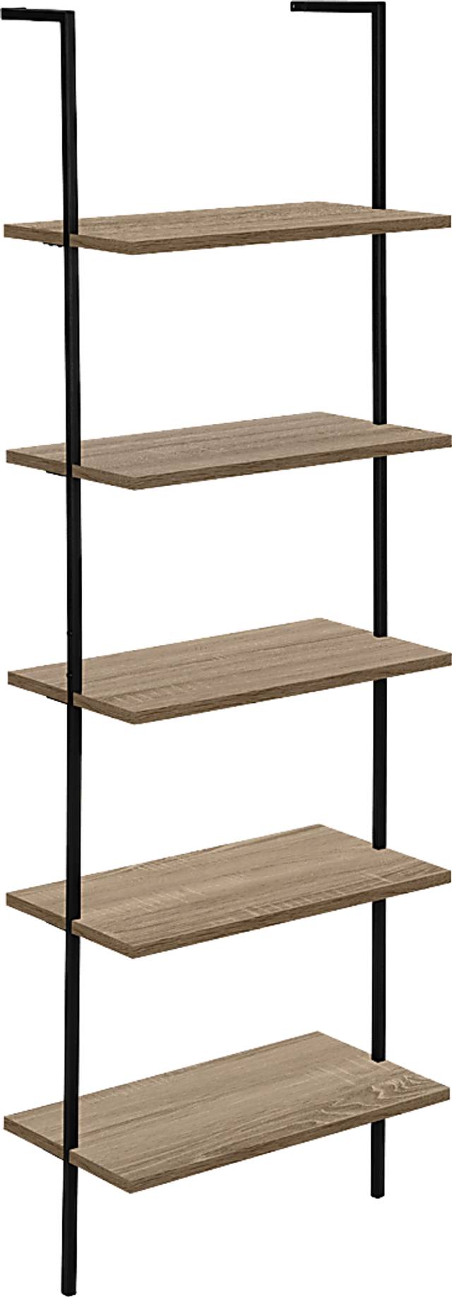 Winbrow Taupe Bookcase - Thumbnail - Image 1