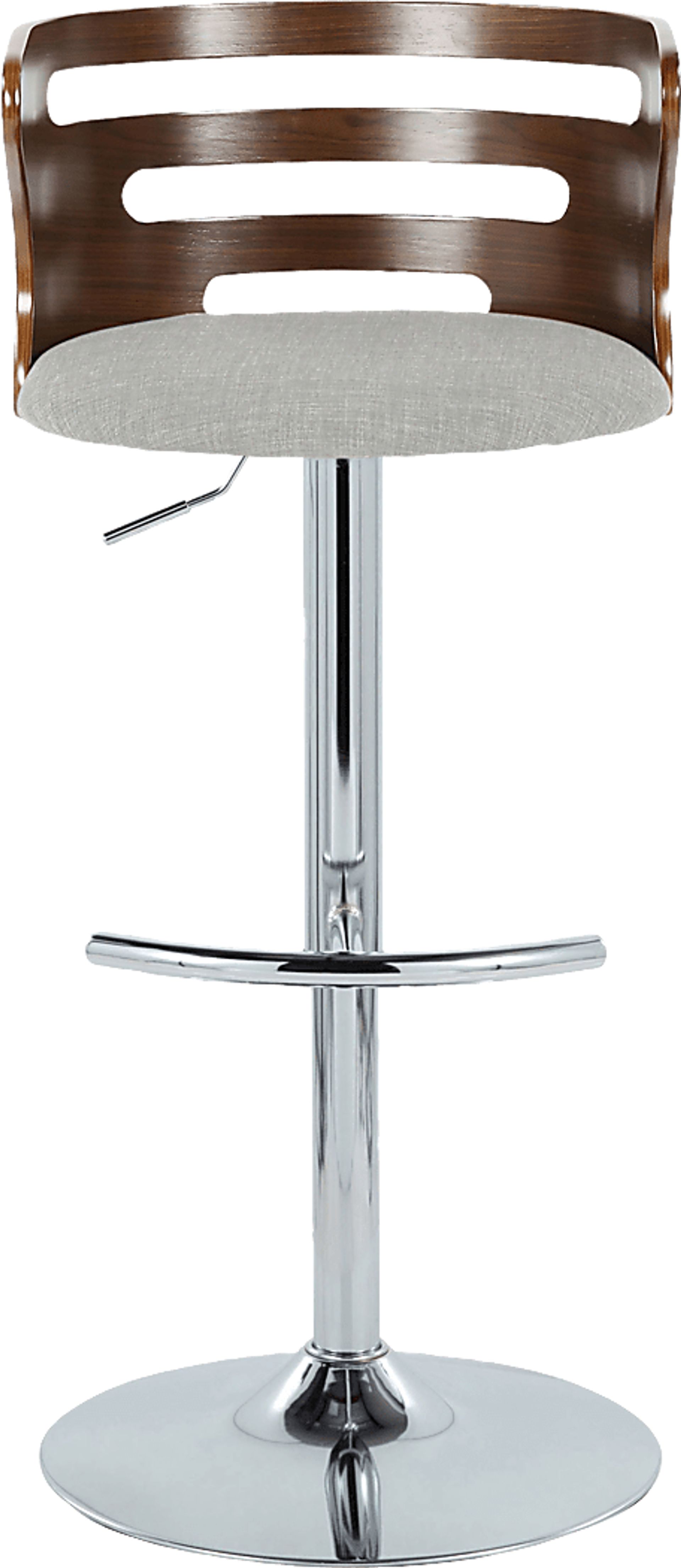Wincanton I Gray Adjustable Swivel Barstool, Set of 2 - Image 10