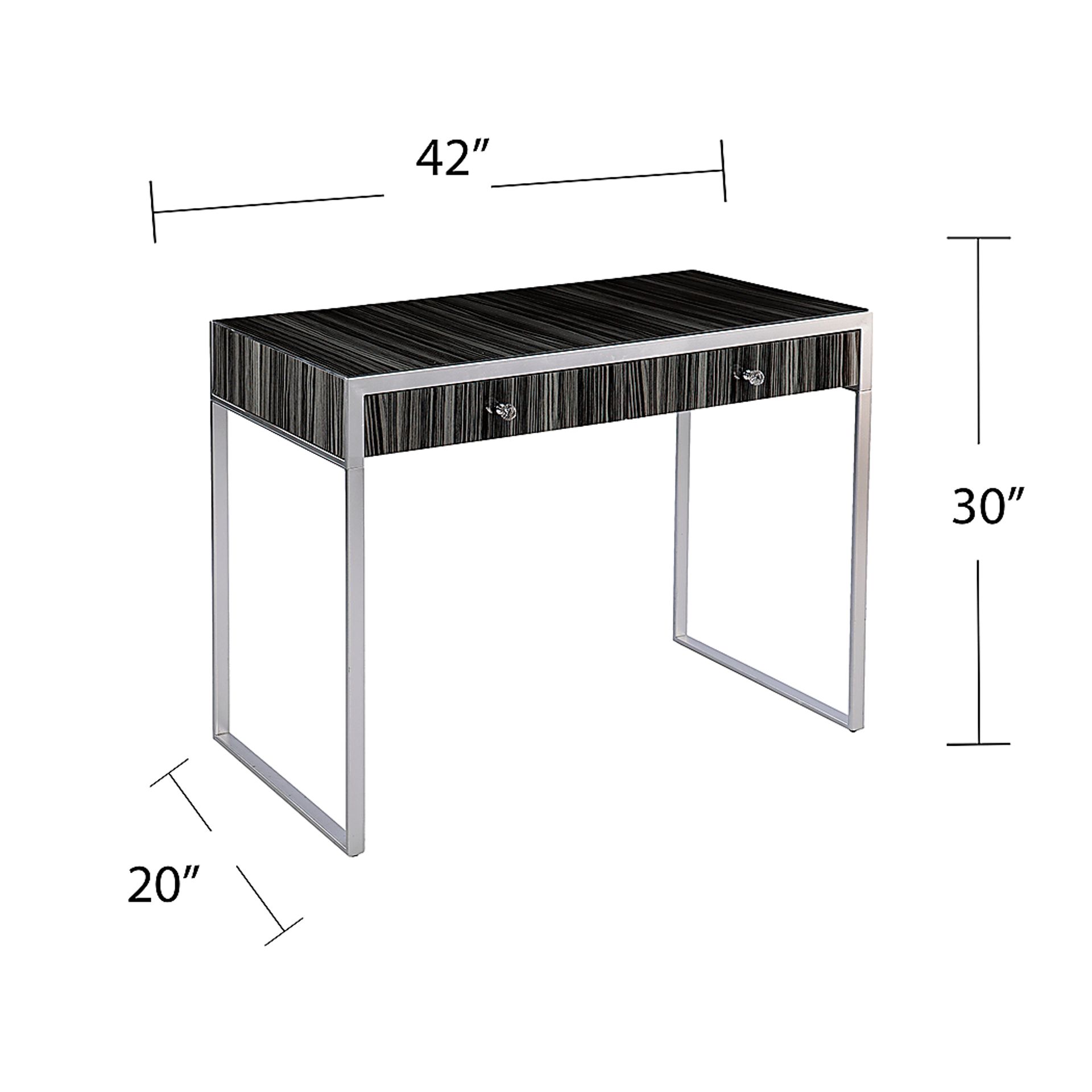 Windbur Silver Desk - Image 10
