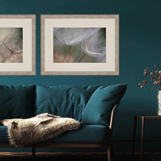 Winded White Framed Artwork - Thumbnail - Image 2