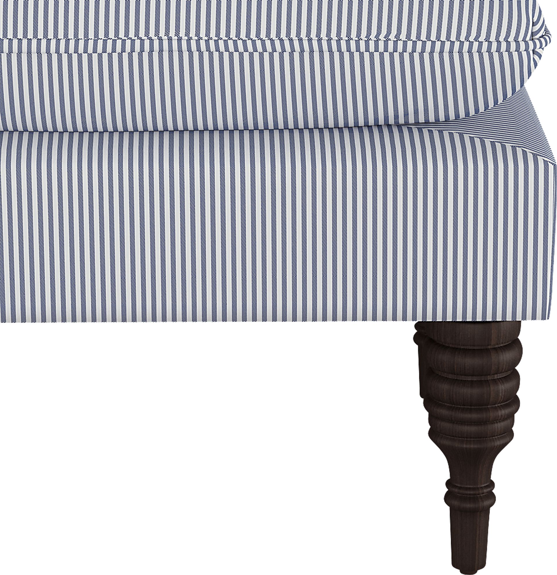 Windell Blue Accent Bench - Image 4